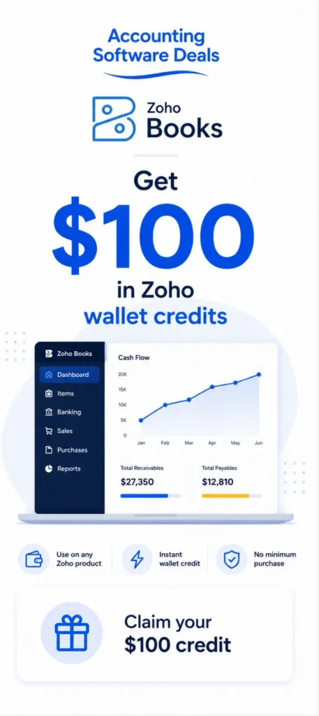 Zoho books bookkeeping software